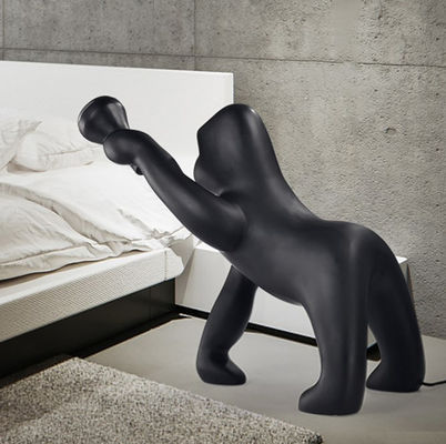 Black animal LED floor lamp standing modern style simple stand up lamp(WH-VFL-18)