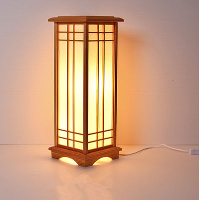 Modern wood Floor Lamp Washitsu Tatami Decor Window Pane Lamp Restaurant Living Room japanese lamp（WH-WFL-01)