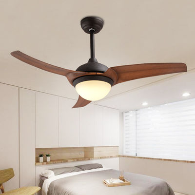 64 Inch luxury Nordic Ceiling Fans American retro ceiling fan creative 5 Blades wooden Ceiling Fan Light(WH-CLL-01)