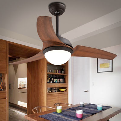 64 Inch luxury Nordic Ceiling Fans American retro ceiling fan creative 5 Blades wooden Ceiling Fan Light(WH-CLL-01)