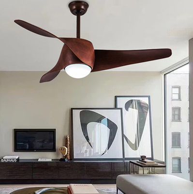 52 inch Ceiling Fans 3 Blades wooden American retro remote fan creative wooden ceiling fan Light(WH-CLL-02)