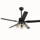 Ceiling Fan with Light 42 inch Remote Control 220V 110V fan lamp for home bedroom led ceiling fan light(WH-CLL-09)