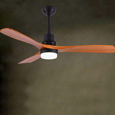 Vintage Wood Ceiling Fan Remote Control Fans With Lights lamp Industrial Decor AC 220v ceiling  fan light(WH-CLL-13）