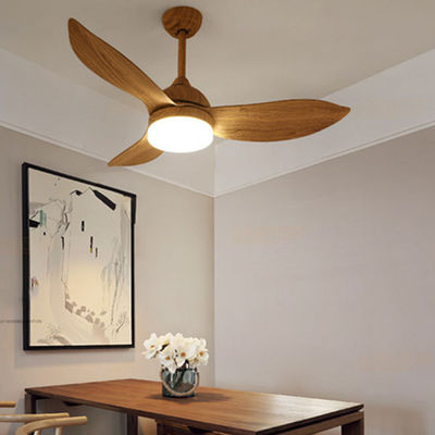 42 Inch Ceiling Fans 3 Blades wooden three colors remote control reative wood fan light(WH-CLL-14)