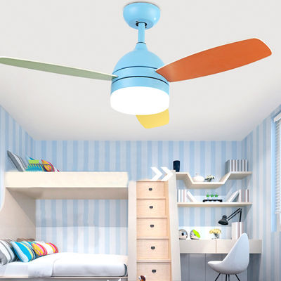 42 inch led Ceiling fan lamp light with Remote Control 18w Kids room cooling fans Light(WH-CLL-17)