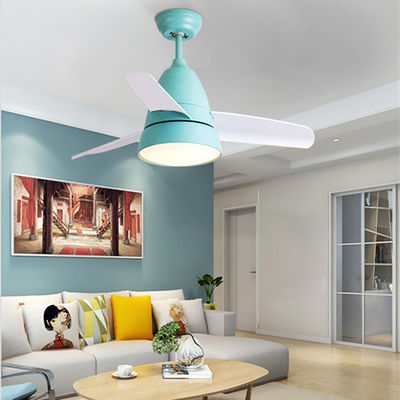 220V Ceiling Fans Lights with remote control Nordic modern children's 36 Inch ceiling fan with remote(WH-CL-19)