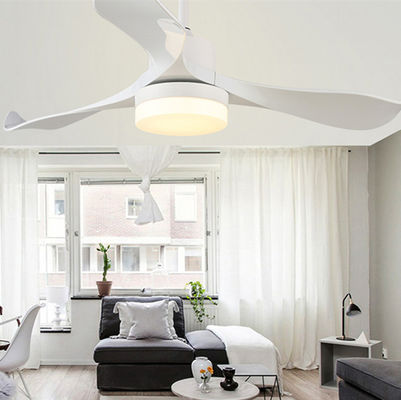 220V Ceiling Fan Light LED Energy  Remote Control Ceiling Light Fan Indoor  Living Room White Ceiling Fan(WH-CLL-21)