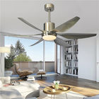 Modern fan lamp with remote control retro DC home bedroom living room restaurant decorations lighting（WH-CLL-25)