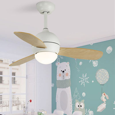 36 inch fan light Macaron Ceiling fan lamp with Remote Control Nordic ceiling fan ight with remote control(WH-CLL-28)