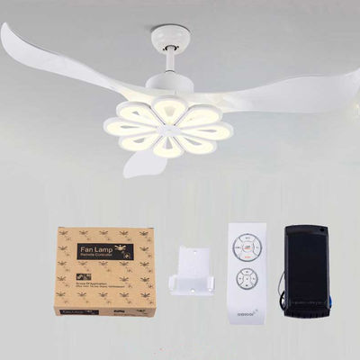 Creative ceiling fan with lamp Modern Mount ceil fan with remote controller(WH-CLL-34)