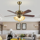 Ceiling Fan Lights Remote Control Glass Lampshade Modern Dinning Room Bedroom modern ceiling fan Light(WH-CLL-23)