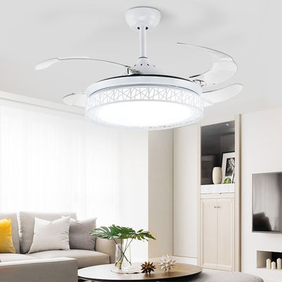 42 inch Fan Light Remote Control Multifunctional Chandelier Home Living Room ceiling light fan(WH-VLL-01)