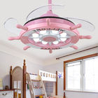 Creative fan lamp with remote control light for child baby bedroom living room Kids room ceiling fan light(WH-VLL-04）