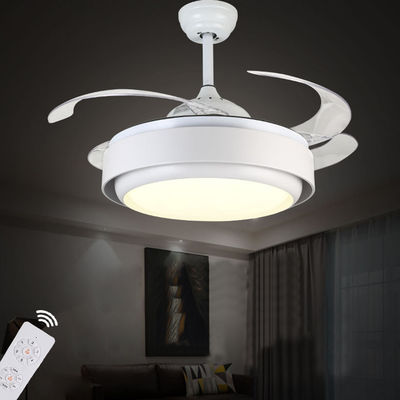 42 inch led ceiling fan lamp Reverse Inverter good sleep silence Fans with light(WH-VLL-07)