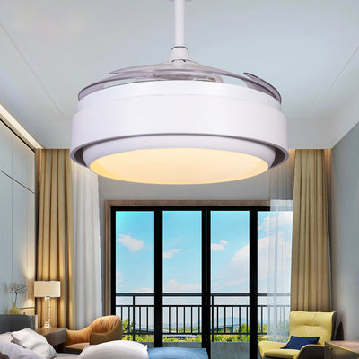 42 inch led ceiling fan lamp Reverse Inverter good sleep silence Fans with light(WH-VLL-07)