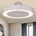 Modern 19 inch Ceiling Fan Lights Dining Room Bedroom Living remote control Fan Lamps(WH-VLL-17)