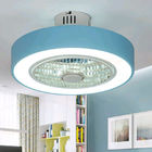 Macaron Fan ceiling with remote control dimming 19 inch  fan lamp for girl bedroom modern ceiling fan light(WH-VLL-14)