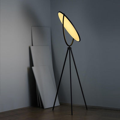 Modern Minimalist Art White Black LED Floor Lamp Nordic Living Room Decoration Lamp Bedroom Bedside Lamp  (WH-MFL-145)