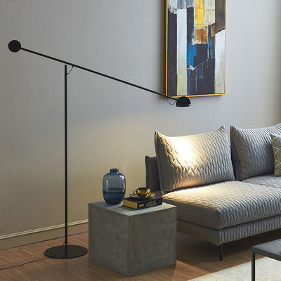 Nordic Creative 5W LED Floor Light Black with Long Arm UP Down Copernica P LED Floor Lamp(WH-MFL-153)