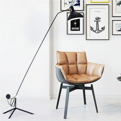 Modern Black Metal Floor Lamp Living Room Reading Bedroom Mantis Floor Lamp (WH-MFL-158)