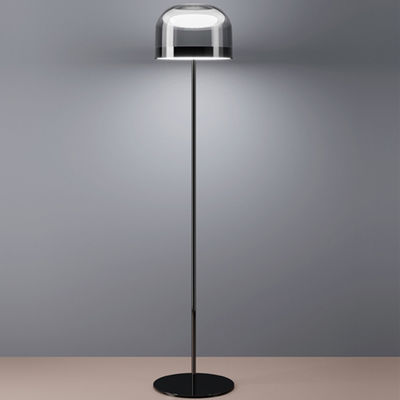 Modern Lighting Led Floor Lamp Smoke Or Copper Glass Standing Lamp Equatore LED Floor Lamp(WH-MFL-159)