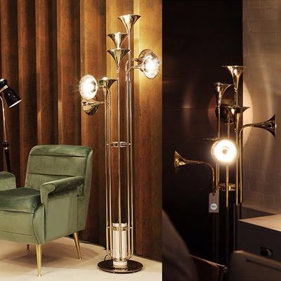 Nordic Retro Loft Floor Lighting Individuality Luxury Home Decoration Botti Floor Lamp(WH-MFL-164)
