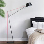 Postmodern Beautiful lines aluminum shade floor lamp for living room Spar Floor Lamp（WH-MFL-170)
