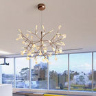 LED flysnow flake hanging lamp modern style chandeliers for living room Heracleum II LED Chandelier(WH-MI-80)