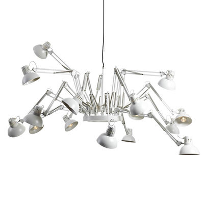 Black White Vintage Pendant Lights Industrial Light Spider Light Suspension Dear Ingo Chandelier（WH-MI-85)