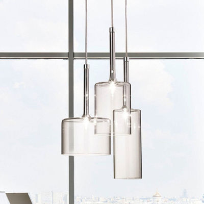 Modern Clear Grey Amber Glass Creative chandelier scandinavian(WH-MI-86)