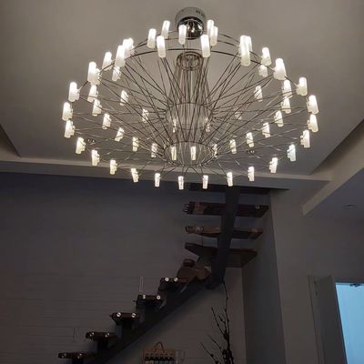 Nordic design Led Chandelie three-story Coppelia modern led chandeliers(WH-MI-91)