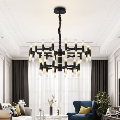 Simple postmodern Model Room LED Pendant Lights Living Room Study sputnik Draven LED Chandelier(WH-MI-108)