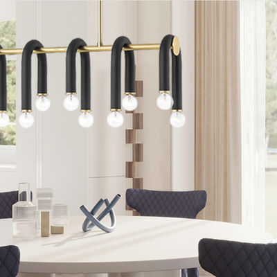 Whit 20 Chandelier Postmodern Creative U-shaped lustre industrial Chandelier(WH-MI-118)