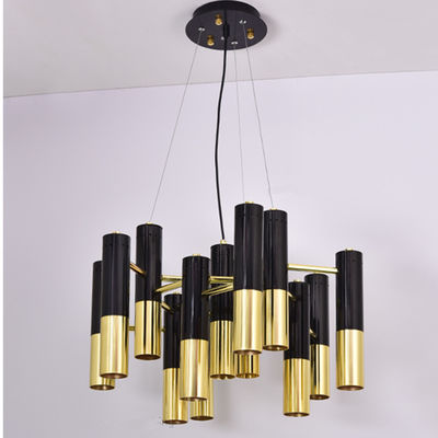 Postmodern living room chandelier cylinder combination Ike Round Vintage Loft Chandelier（WH-MI-123)