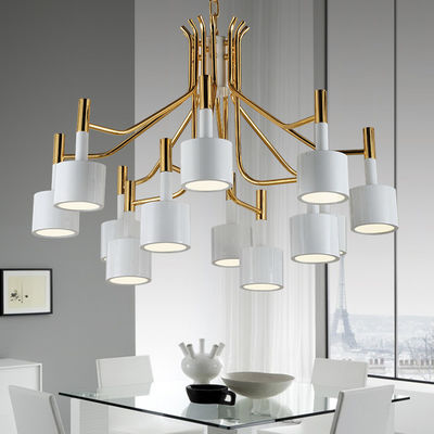 Modern simplicity Pendant Lights personality staircase Ella Round Chandelier(WH-MI-124)