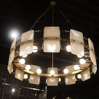 luxury glass crystal personality modern simple big chandelier Anabel Chandelier(WH-MI-145)