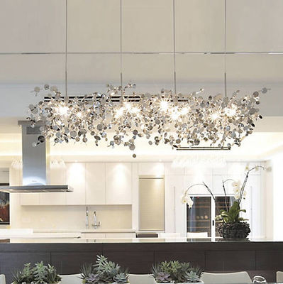 Nordic Creative LED Chandelier Gold/Chrome Bedroom Restaurant Terzani Argent Chandelier(WH-MI-148)