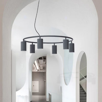 Nordic Brief Spot Chandelier Lighting Designer Rotatable Lights Donna Circle Chandelier(WH-MI-156)