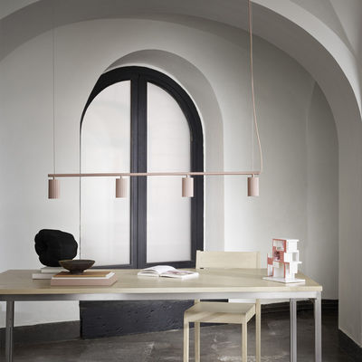 Nordic Brief Spot Chandelier Lighting Designer Rotatable Lights Donna Circle Chandelier(WH-MI-156)