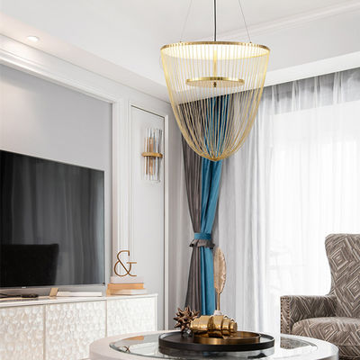 Creative Tassel Luxury LED Pendant Lights mid century art decor chandelier Celeste LED Chandelier(WH-MI-159)