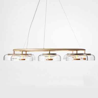 Modern Luxury Living Room Led Chandelier Glass Led Pendant Blossi LED Chandelier(WH-MI-163)