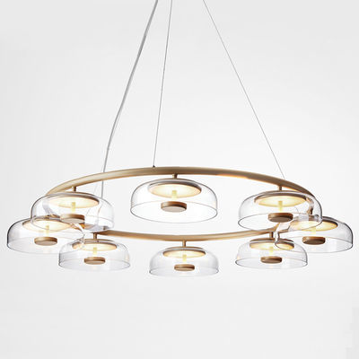 Modern Luxury Living Room Led Chandelier Glass Led Pendant Blossi LED Chandelier(WH-MI-163)