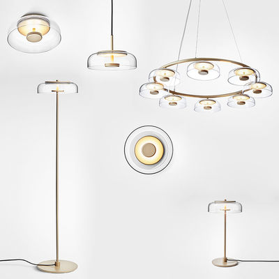 Modern Luxury Living Room Led Chandelier Glass Led Pendant Blossi LED Chandelier(WH-MI-163)
