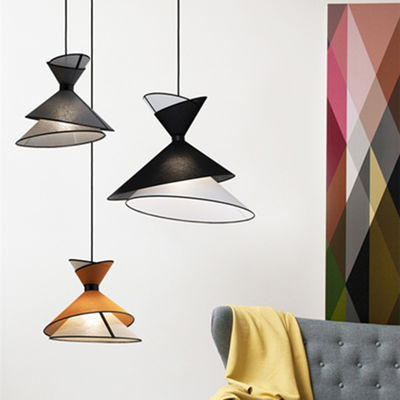 Nordic Design Indiviudal Fabric Art Decorative Pendant Light Kimono Mixte Chandelier(WH-MI-165)
