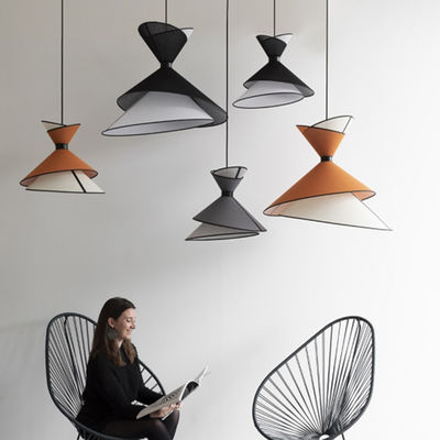 Nordic Design Indiviudal Fabric Art Decorative Pendant Light Kimono Mixte Chandelier(WH-MI-165)