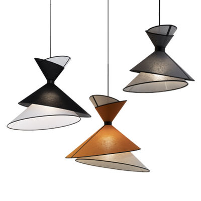 Nordic Design Indiviudal Fabric Art Decorative Pendant Light Kimono Mixte Chandelier(WH-MI-165)