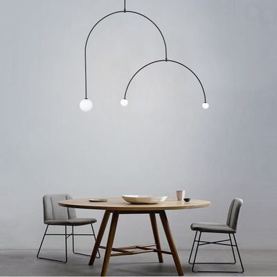 Art Chandelier Designer Iron Balance Chandelier Scandinavian Mobile Chandelier Lighting(WH-MI-166)
