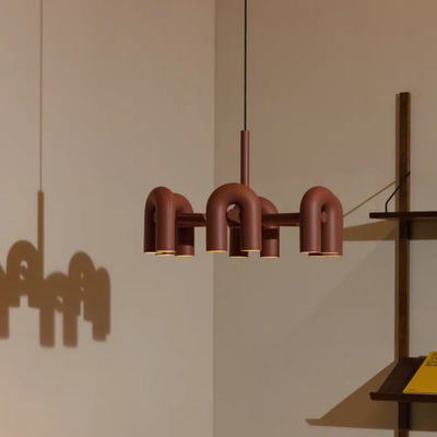 Post modern creative U-shaped living room pendant lamp Cirkus Chandelier(WH-MI-171)