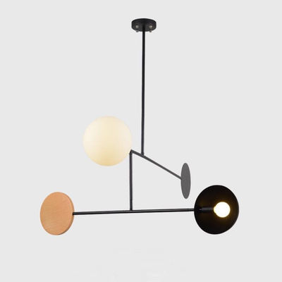 Creative Chandelier Lighting E14 Ceiling Pole Hanging Light Dining room Astro Chandelier(WH-MI-178)