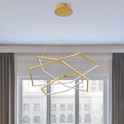 Nordic Living room Bedroom Gold Circle Vesanto Chandelier(WH-MI-179）
